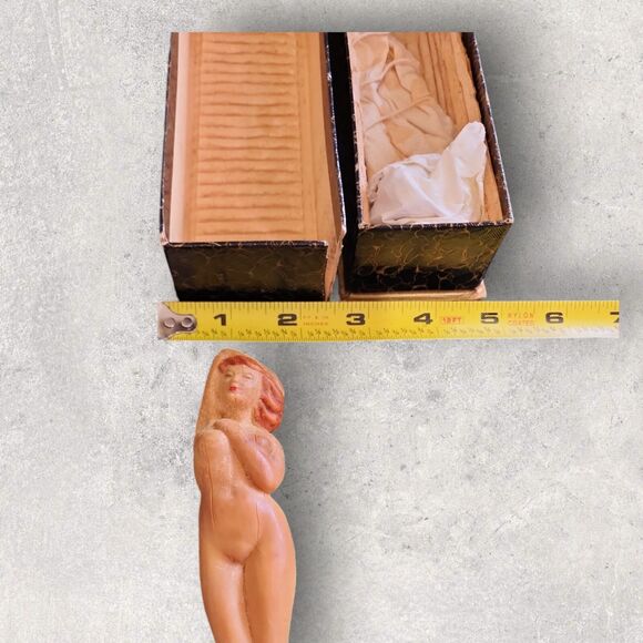 Vintage Venus Nude Soap Figure Martin Freres Castile Soap w/ Box Oddity - Picture 15 of 16